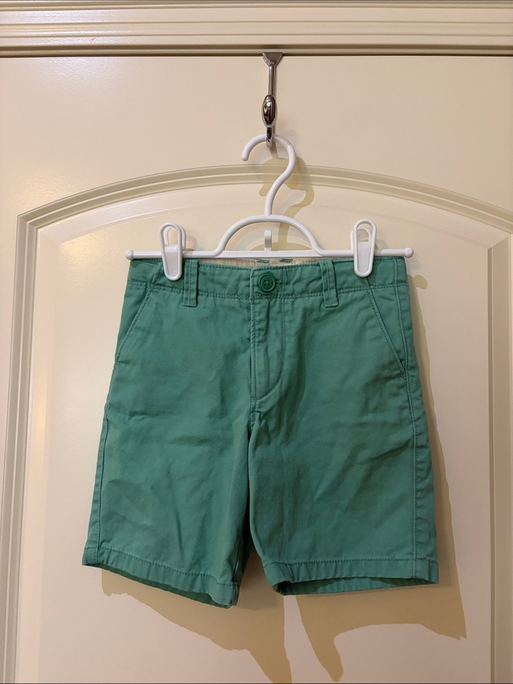 YOUTH Classic Green Cotton Shorts